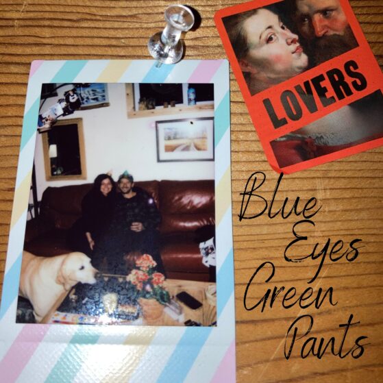 A image of a polaroid of Sarah Banker and her partner.